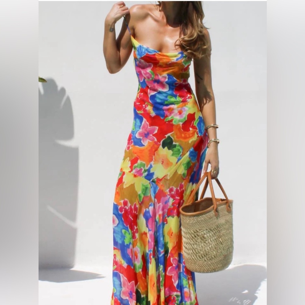 RUMORED SANTERIA MAXI DRESS